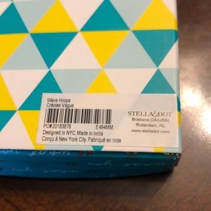 Stella & Dot Jewelry - EUC Stella & Dot wave earrings in box Stella & Dot Jewelry - EUC Stella & Dot wave earrings in box